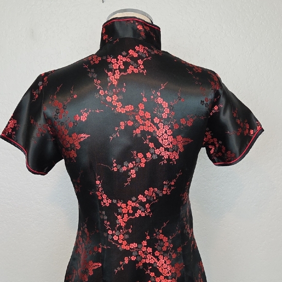 Mei Gui Asian Silk Dress Size S - Picture 8 of 16